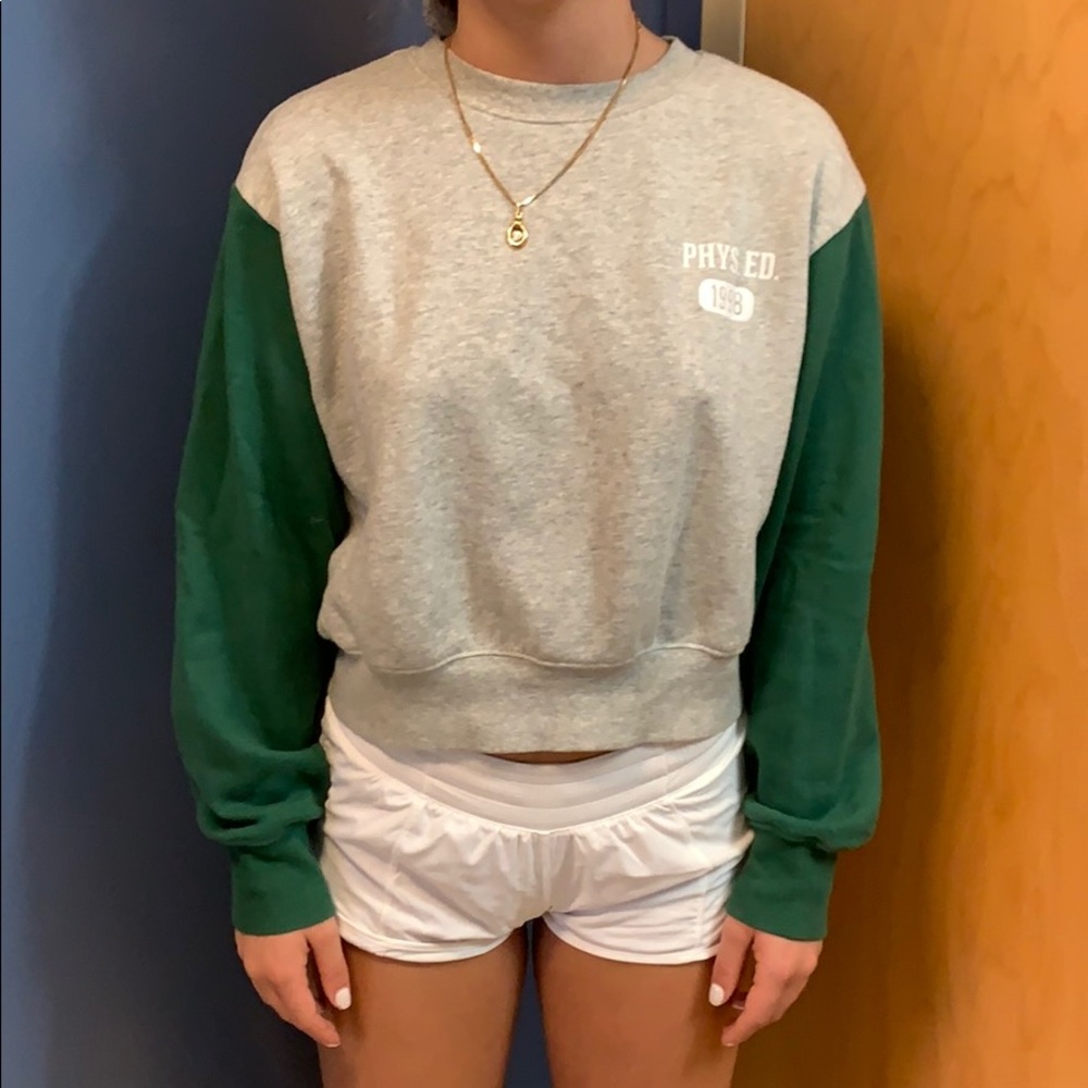 "phys.ed" sweatshirt
